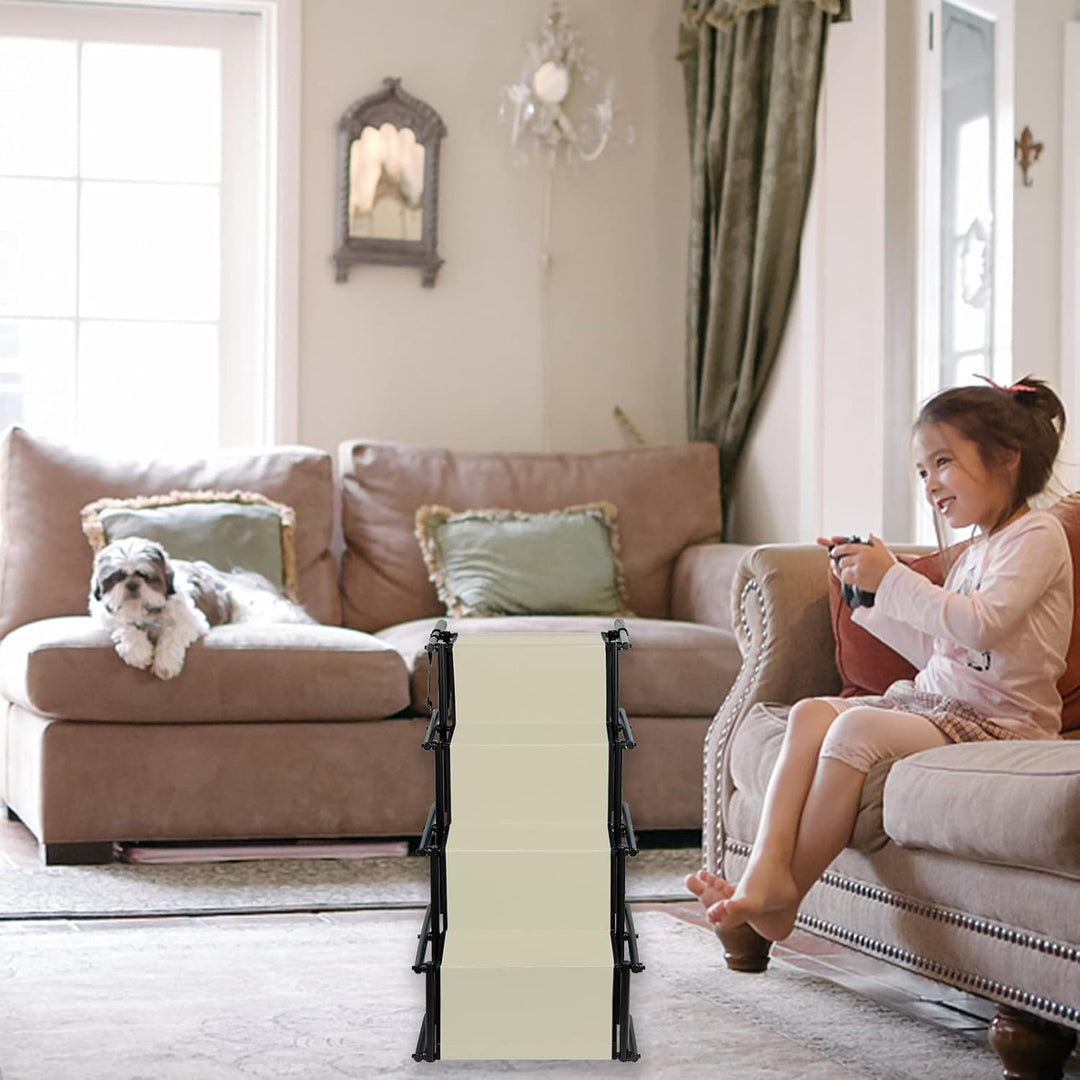 Hundetreppe für Grosse und Kleine Hunde, Hochwertiger Hunderampe Auto, Hunderampe Auto Klappbar für