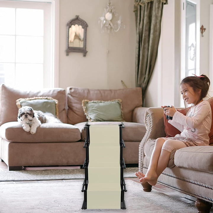 Hundetreppe für Grosse und Kleine Hunde, Hochwertiger Hunderampe Auto, Hunderampe Auto Klappbar für