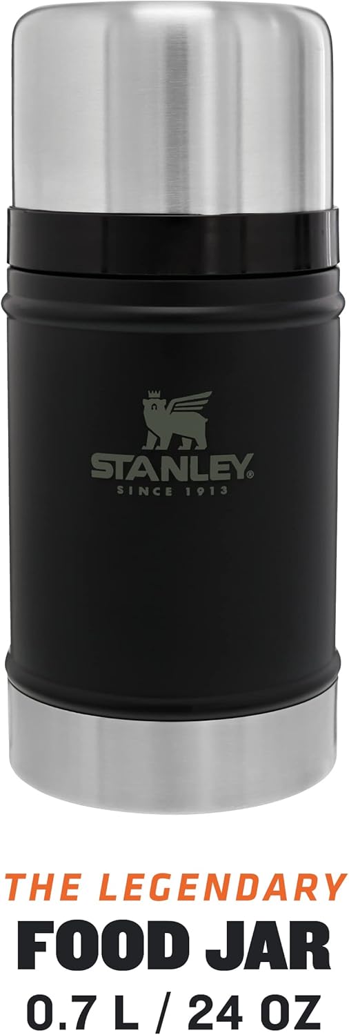 Stanley Classic Legendary Warmhaltebehälter Essen 709 ml - Hält 12 Stunden Heiss oder 18 Stunden Kal