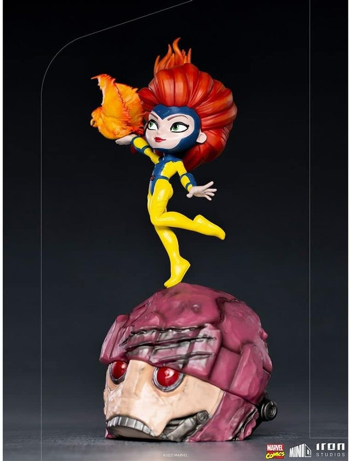 Iron Studios 79343 X-Men Jean Grey Minico statuen, Mehrfarbig, Standard, Standard