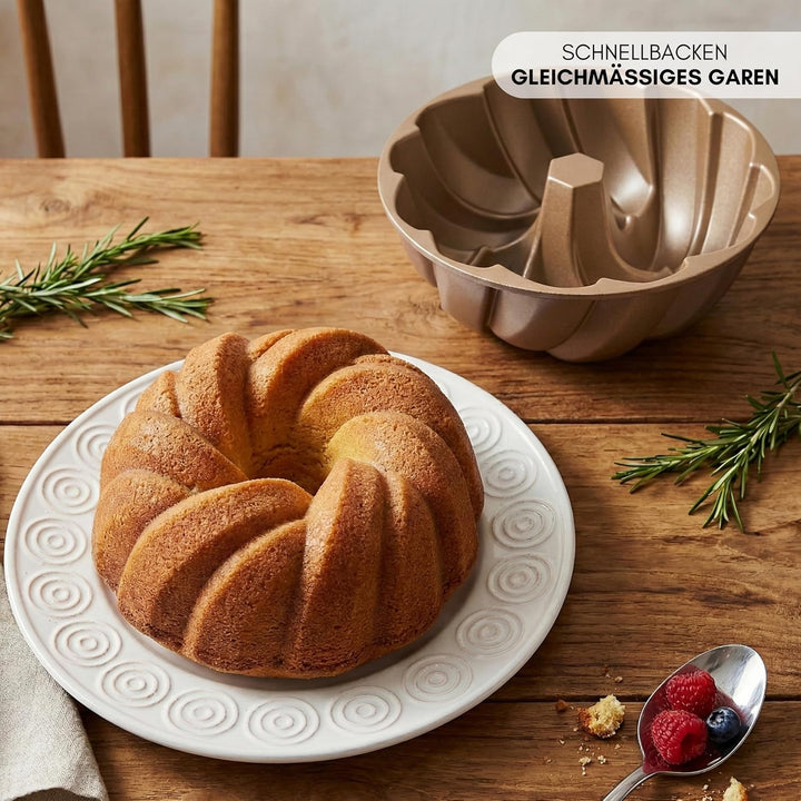 Erreke Gugelhupfform, Professionelle Qualität Kuchenform, Gugelhupf Backform, Sehr Widerstandsfähig,