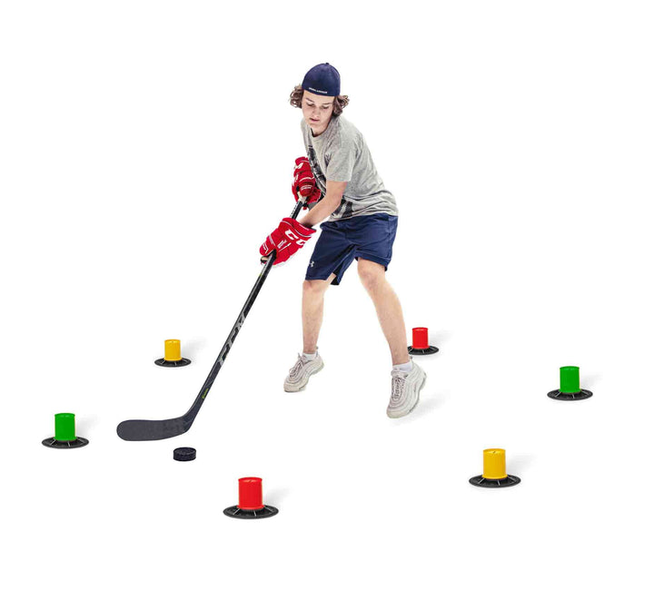 Hockey Training Drill Cones Stickhandling 6 Stück