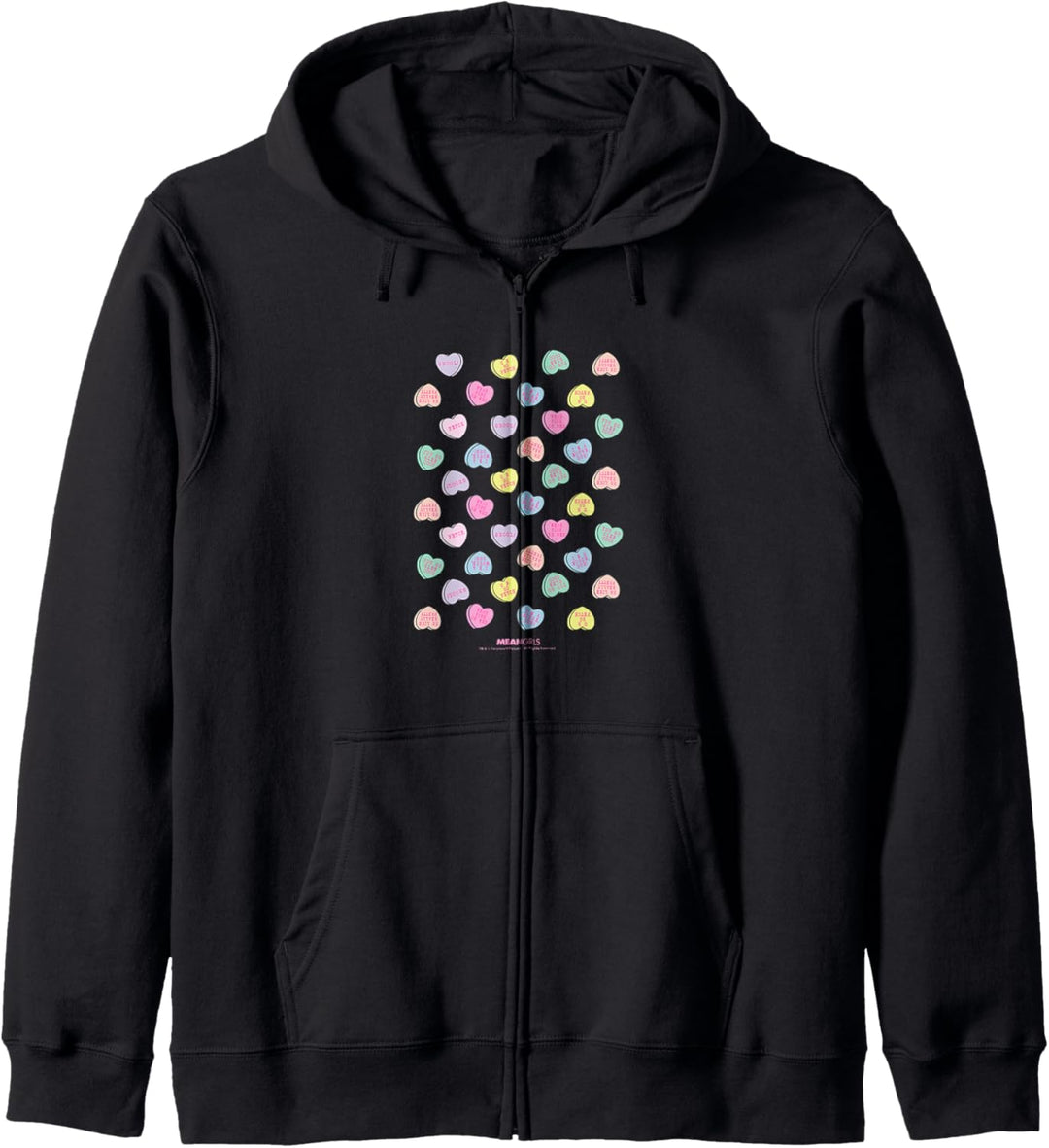 Bonbonherzen für böse Mädchen Kapuzenjacke
