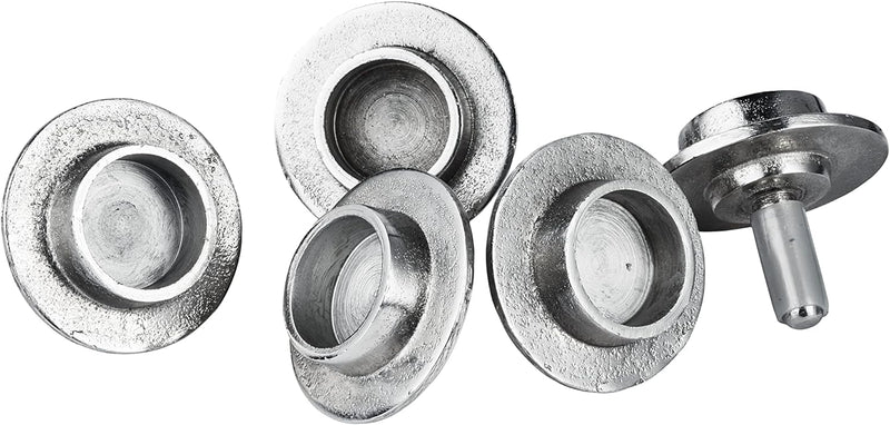 Michael Noll Kerzenhalter Bottle Flasche Weinflasche Aluminium Silber Teelicht - Kerzenständer, Kerz