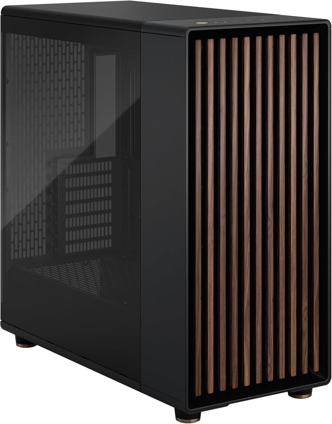 Fractal Design North XL Charcoal Black TG- Three 140mm Aspect PWM Fans Included- Type C USB- EATX Ai