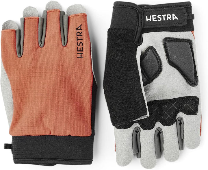 Hestra Uni Bike Guard Kurzer 5-Finger-Handschuh, Halbfinger-Rennradhandschuh, MTB-Handschuh, stossdä