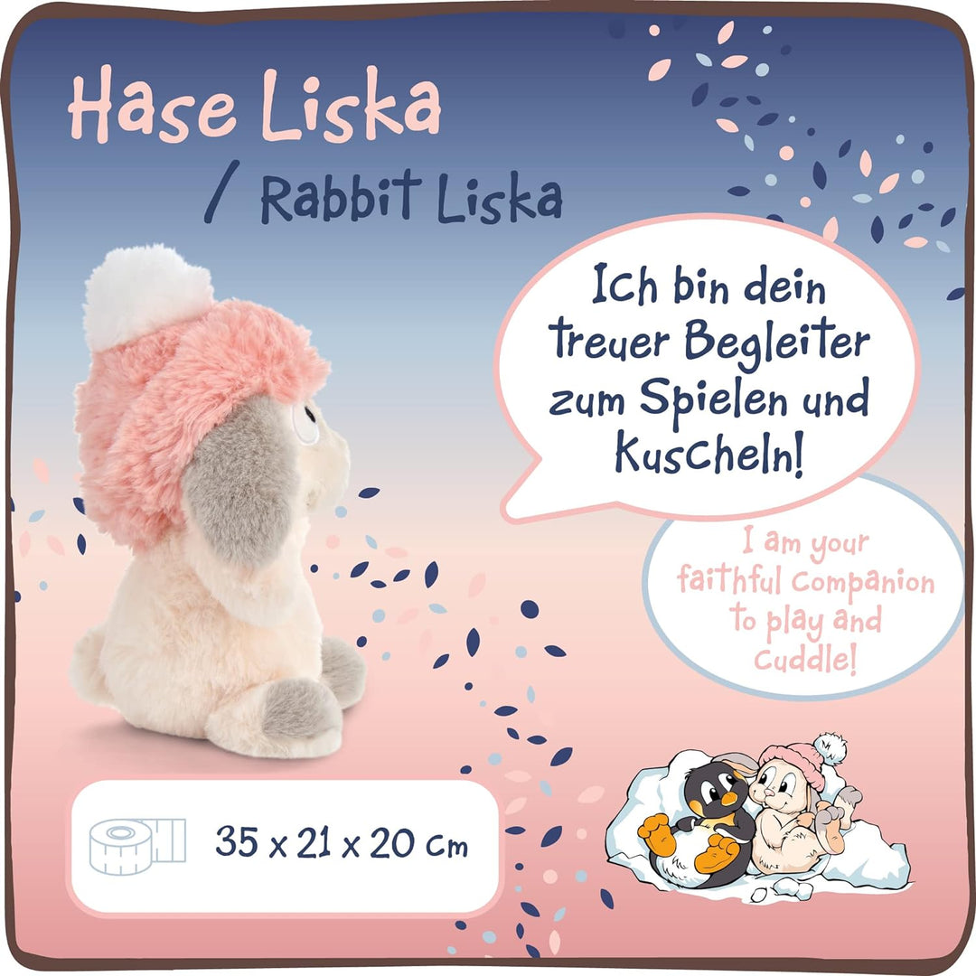NICI Kuscheltier Hase Liska 35 cm I Plüschtier Rentier für Jungen, Mädchen & Babys I Flauschiges Sto