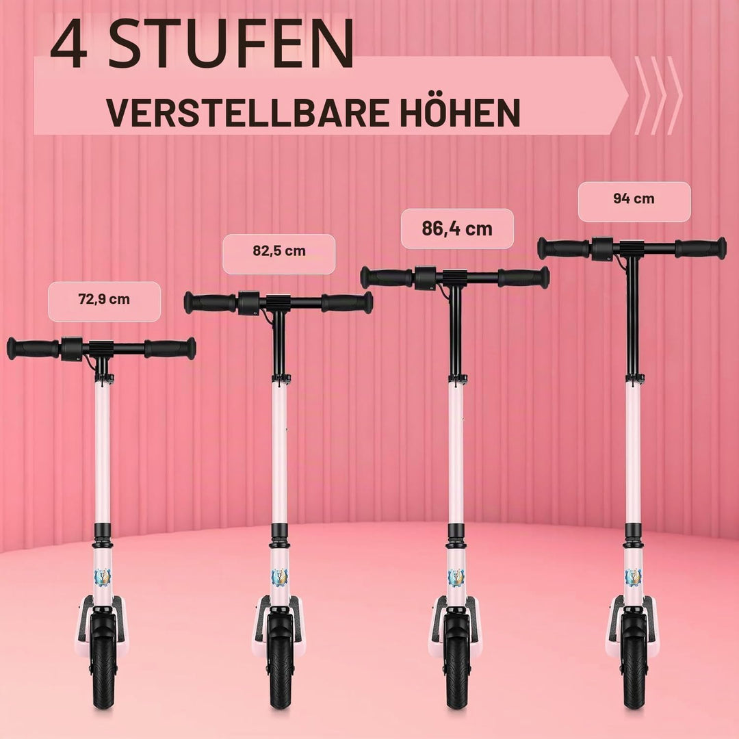 Caroma E Scooter Kinder von 8-12 Jahren, 180W Motor, bis zu 16 km/h &amp; 8 km, Elektroroller Kinder mit