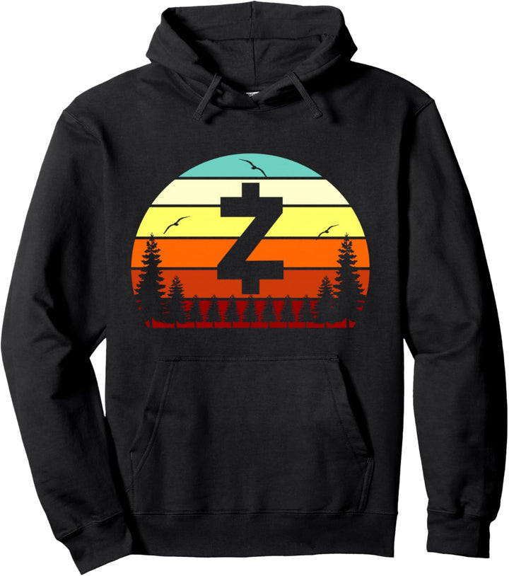 Zcash Halter Vintage Retro Zec Pullover Hoodie