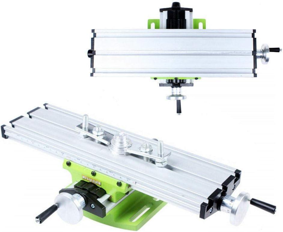 Frästisch Arbeitstisch Maschine, Mini Multifunktion Arbeitstisch Fräsen Arbeiten Kreuztisch Fräsmasc