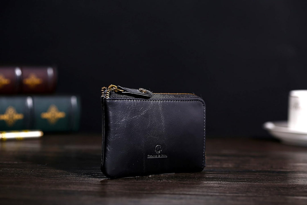Cronus & Rhea® | Luxus Schlüsselmäppchen aus exklusivem Leder (Aeacus) | Schlüsselanhänger - Schlüss