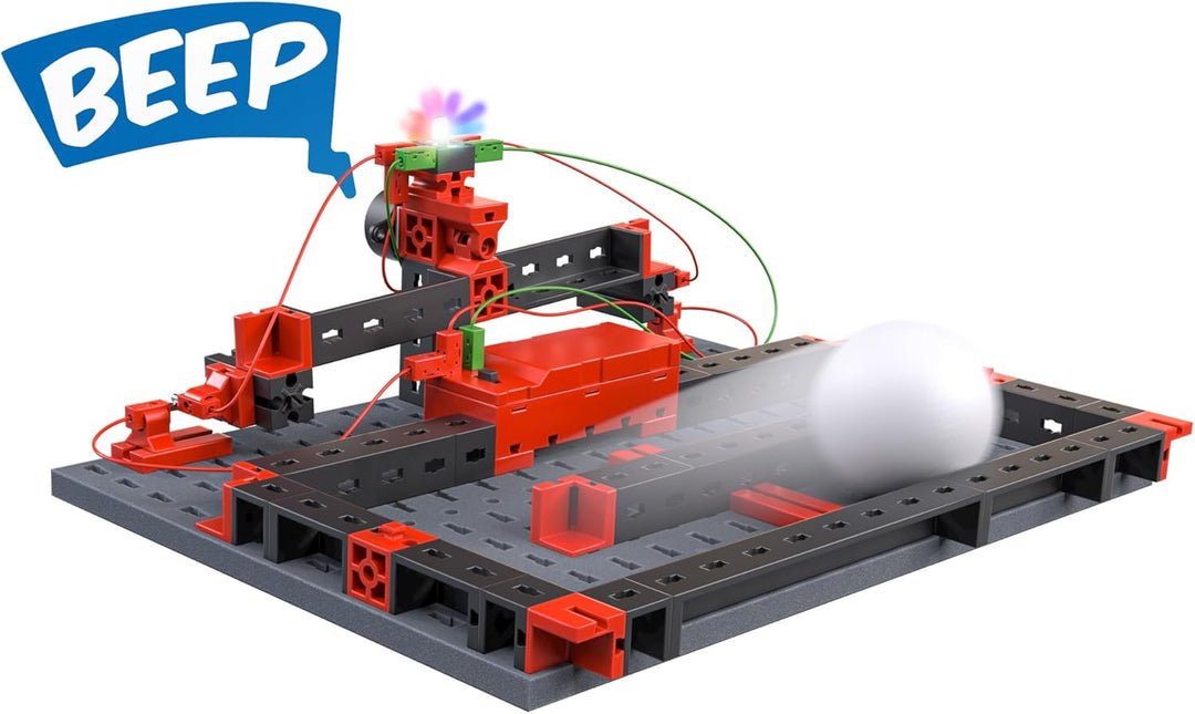 fischertechnik E-Tec 571905 – Elektrik-Baukasten für Kinder, Experimentierkasten mit 11 Modellen, ab