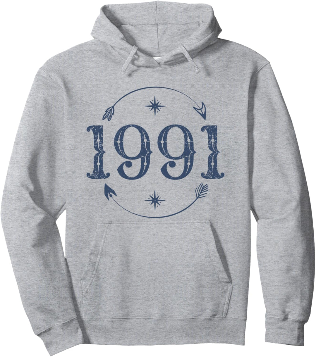Vintage 1991 Shirt Männer Frauen 1991 30. Geburtstag 30 Pullover Hoodie