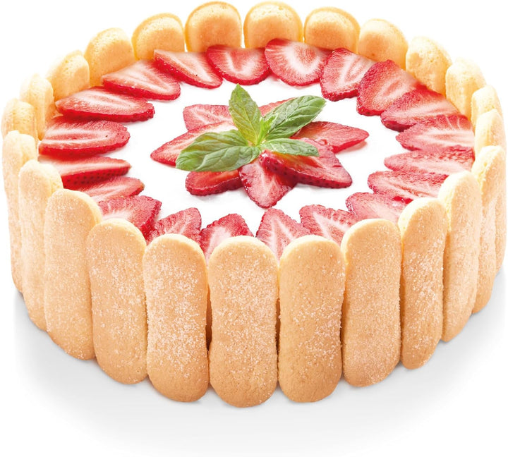 Tescoma Backform für Löffelbiskuits, Éclair Form, aus hitzebeständigem Silikon, Löffelbiskuits