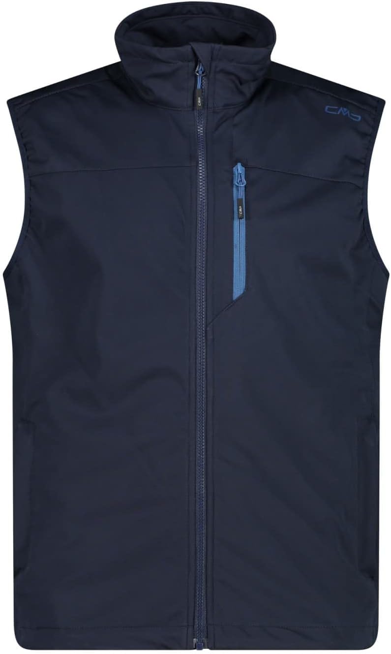 CMP Mann Leichte Herren-Softshellweste Sportweste 50 B. Blau-Staubblau, 50 B. Blau-Staubblau