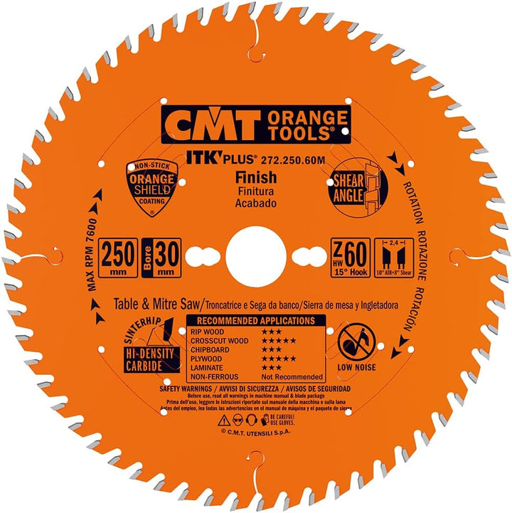 CMT 272.250.60 M Ultra Schmale Schnittfuge Klinge z-60 um B-30 K-2,4 p-1,6