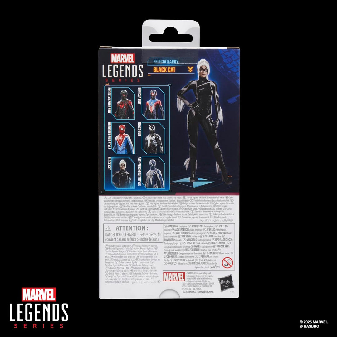 Marvel Legends Series Gamerverse Black Cat Felicia Hardy Action-Figur mit detailgetreuen Accessoires