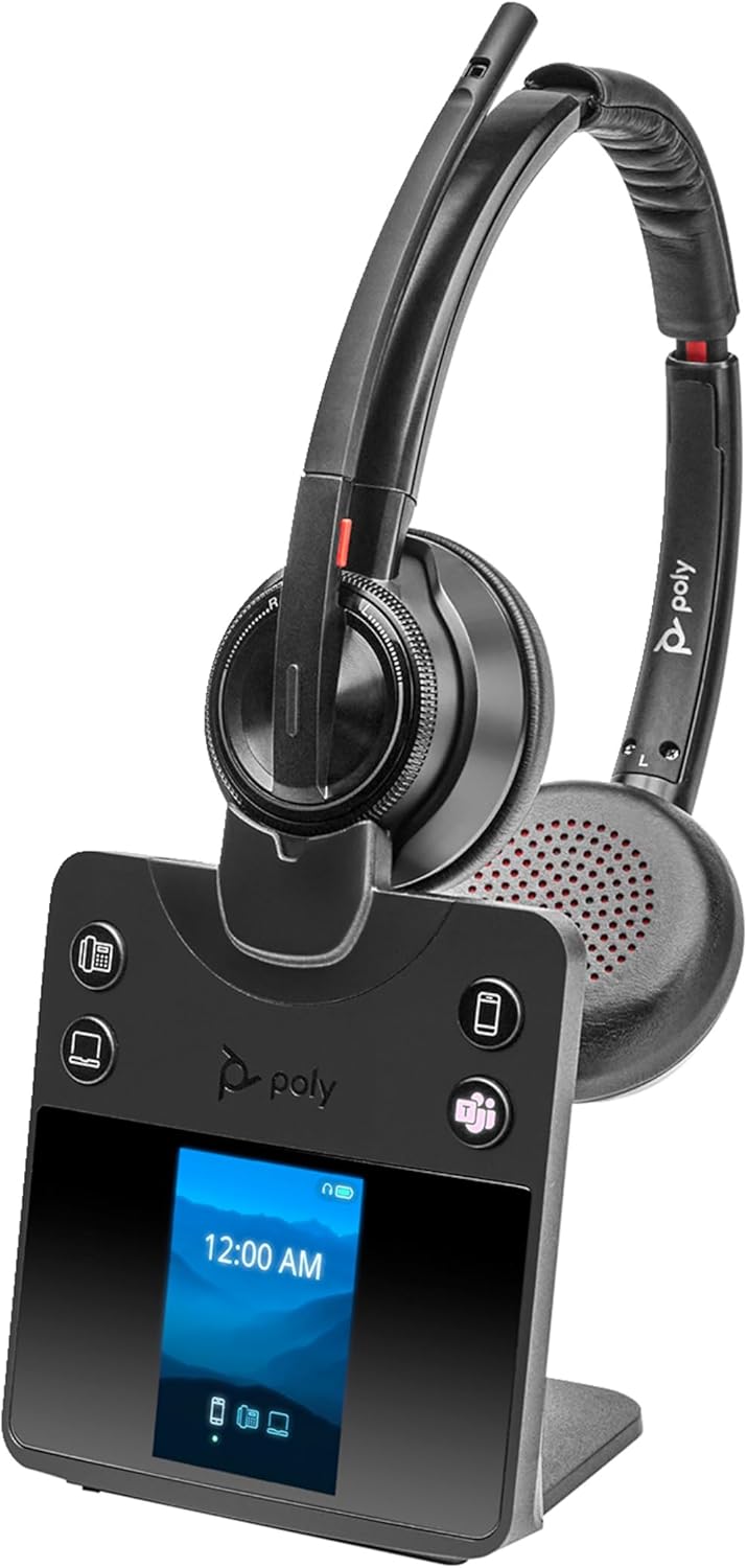 Plantronics Poly DECT Headset Savi 8420 Office binaural Teams