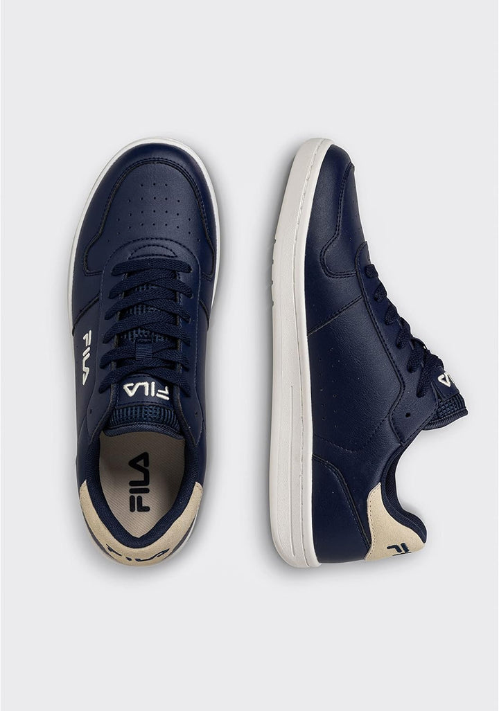 FILA Herren Netforce Ii X Crt Sneaker 41 EU Schmal Fila Navy, 41 EU Schmal Fila Navy