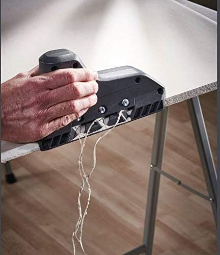 wolfcraft Hand-Stichsäge I 4033000 I Für Ausschnitte in Gipskarton & 3-fach Kantenhobel 4009000 – Tr