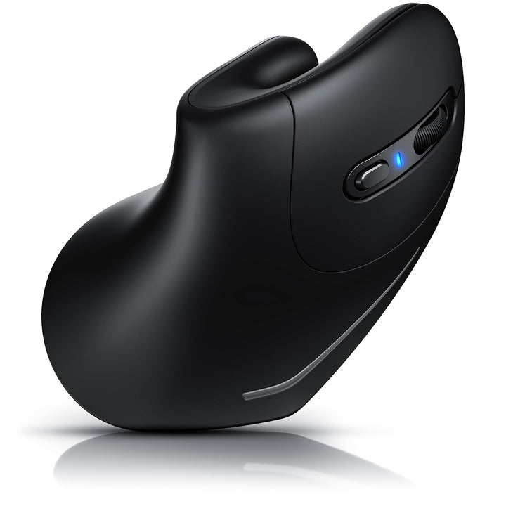 CSL - kabellose Vertikal Maus - Bluetooth + 2,4 GHz Funkmaus - Wireless Vertical Mouse – ergonomisch