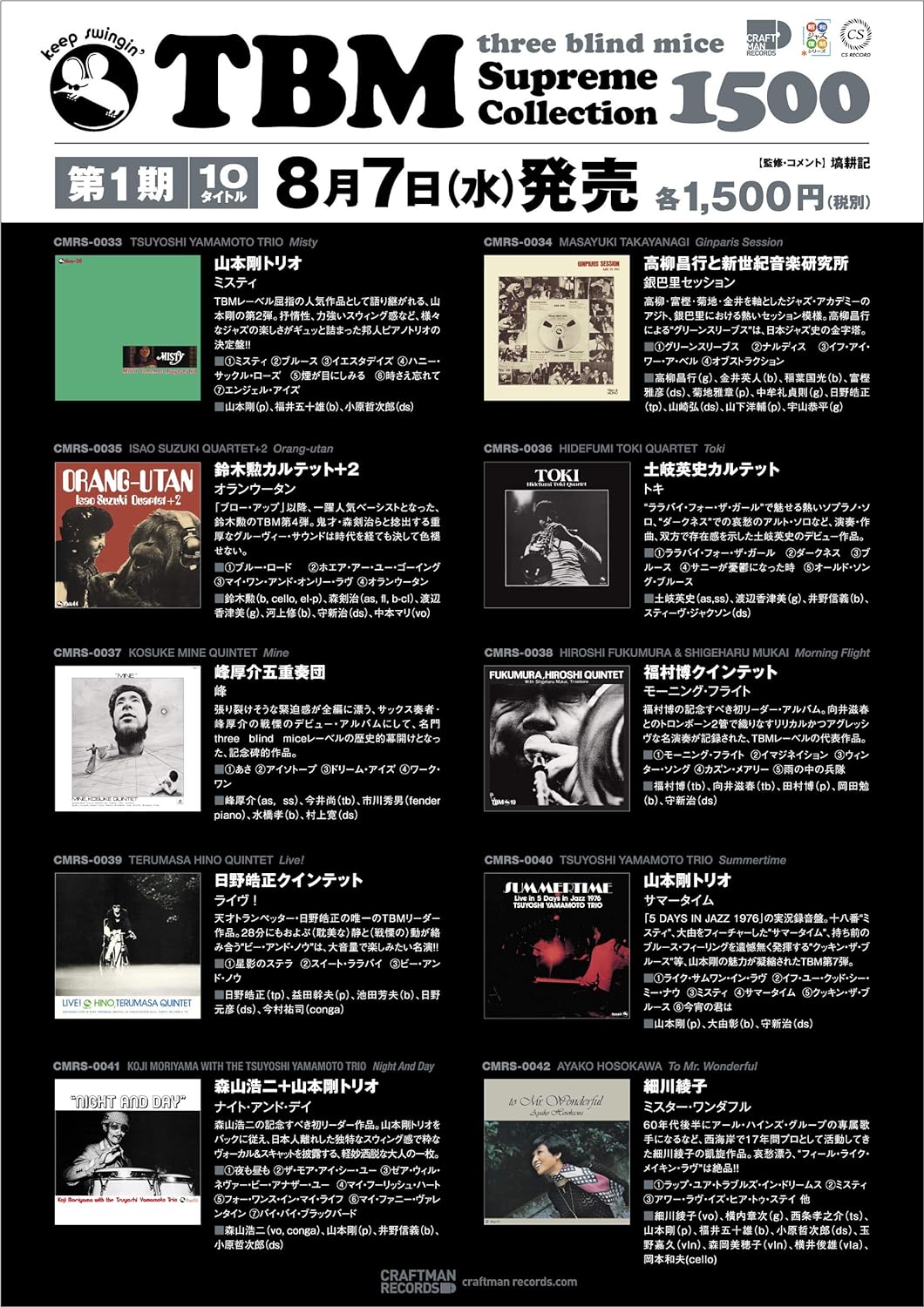 Summertime, Audio-CD