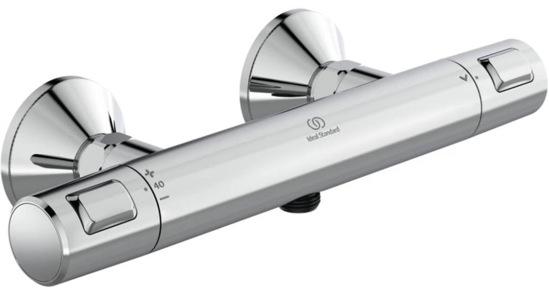 Ideal Standard A7201AA Ceratherm T25 Brausethermostat, Chrom Dusche Chrom, Dusche Chrom