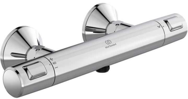 Ideal Standard A7201AA Ceratherm T25 Brausethermostat, Chrom Dusche Chrom, Dusche Chrom