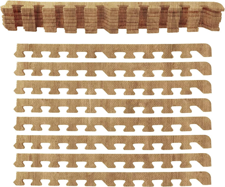 Sporttrend 24® 12 Schutzmatten + 24 Randstücke Set Farbwahl 60x60x1cm | 4,32qm | Bodenschutzmatte Sp