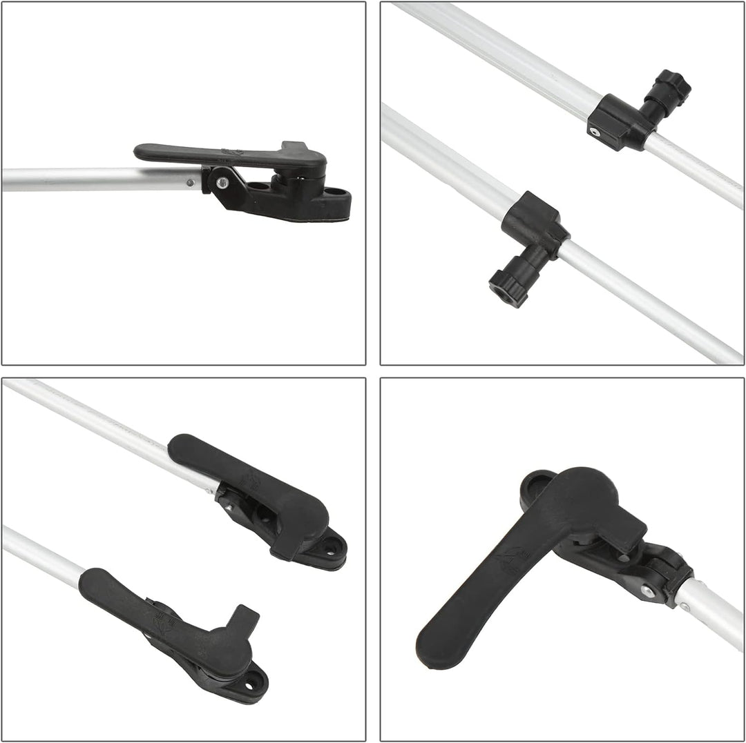 RV-Fensterstützstange, Yosoo 2 Stück RV-Fensterhebestreben 310 Bis 435 Mm Teleskop-Aluminiumlegierun
