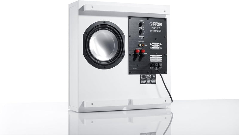 Canton ASF 75 SC aktiver Subwoofer (60/120 Watt) weiss (Stück) weiss