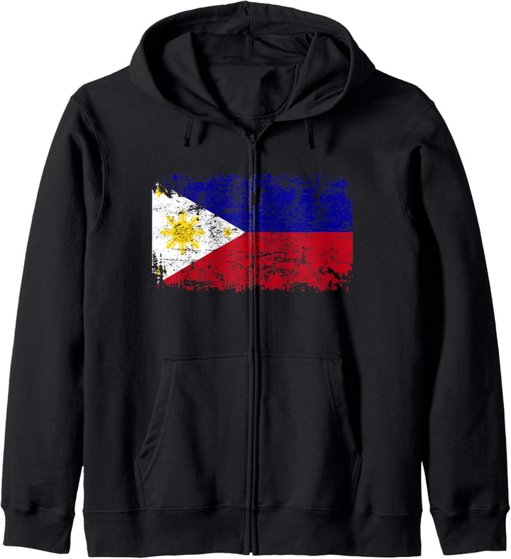 PHILIPPINEN Flagge Damen Herren Kinder PHILIPPINEN Kapuzenjacke