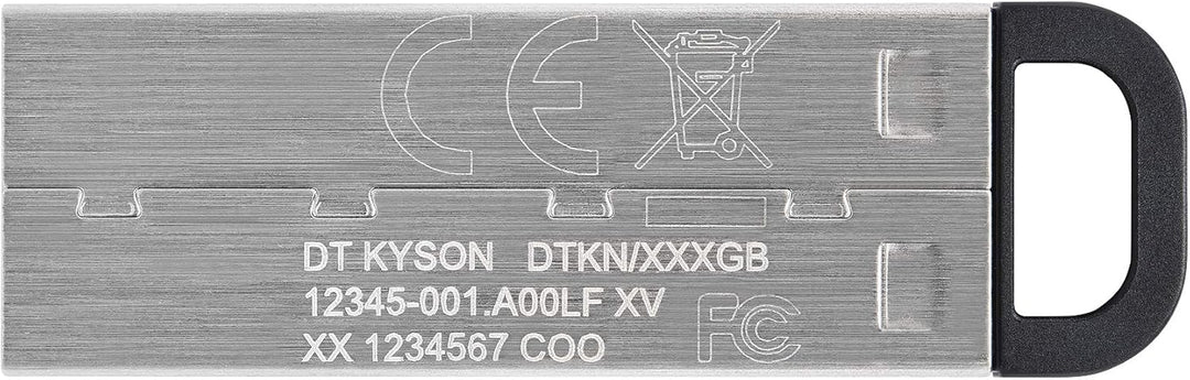 Kingston DataTraveler Kyson USB 3.2 Gen 1 USB-Stick 512GB - Mit stilvollem, kappenlosem Metallgehäus