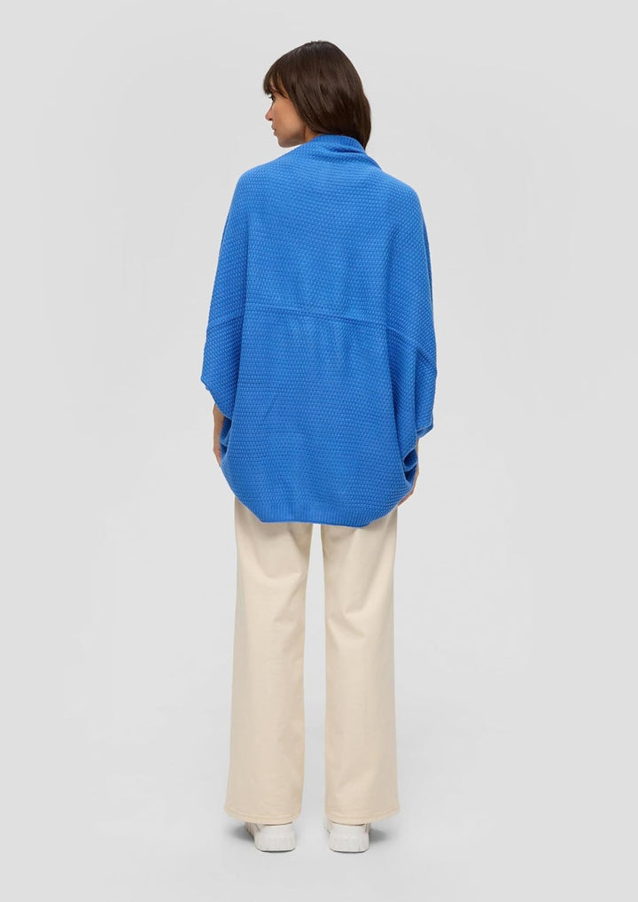 s.Oliver Damen 2140537 Poncho, 5531, One Size
