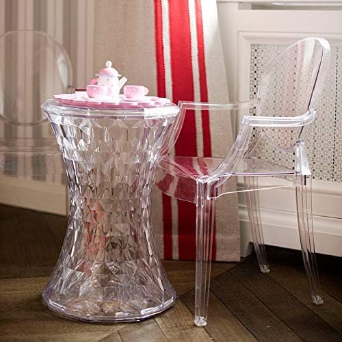 Kartell Stone, Hocker, Glasklar Outdoor Glasklar, Outdoor Glasklar