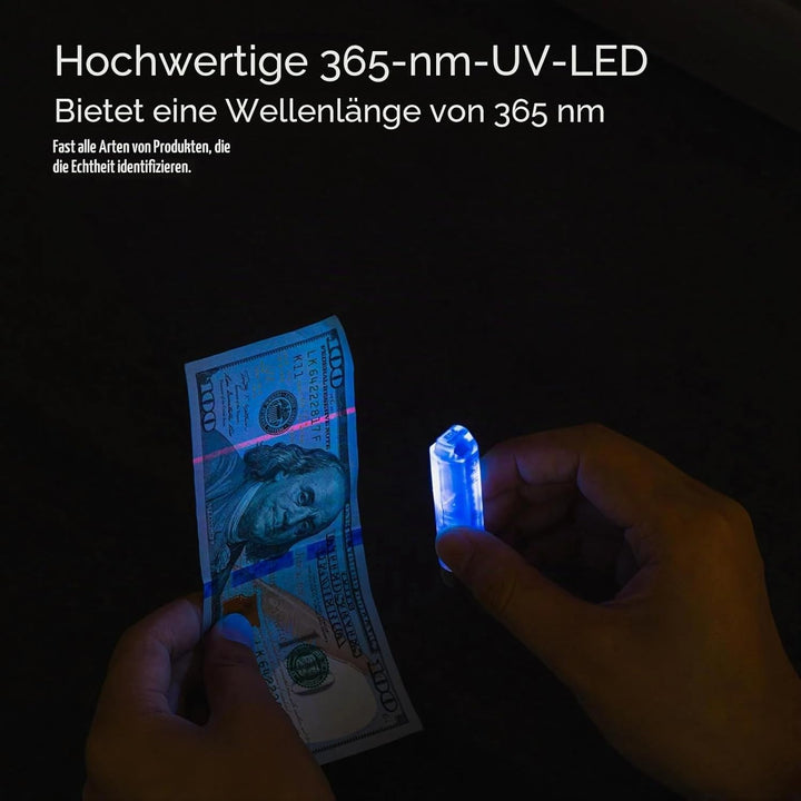 RovyVon A8 G4 wiederaufladbare USB C Taschenlampe, 650 Lumen 6500K superhelle kleine EDC Schlüsselan