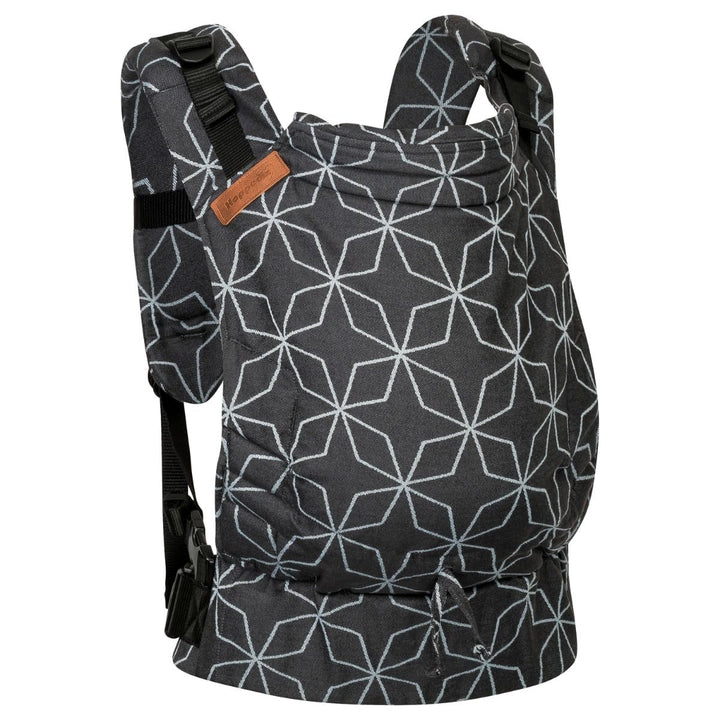 Hoppediz Buckle - 4-in-1 Babytrage für Neugeborene ab Geburt - Fullbuckle Tragehilfe mit 2 Schnallen