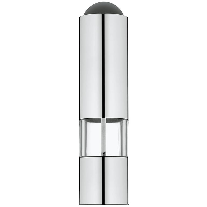 WMF Elektrische Mühle 21 cm, Salz und Pfeffermühle unbefüllt, LED-Leuchte, Cromargan Edelstahl matt,