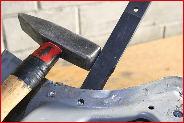 KS Tools 140.2165 Karosserie-Trennmeissel mit Handschutzgriff, 300mm