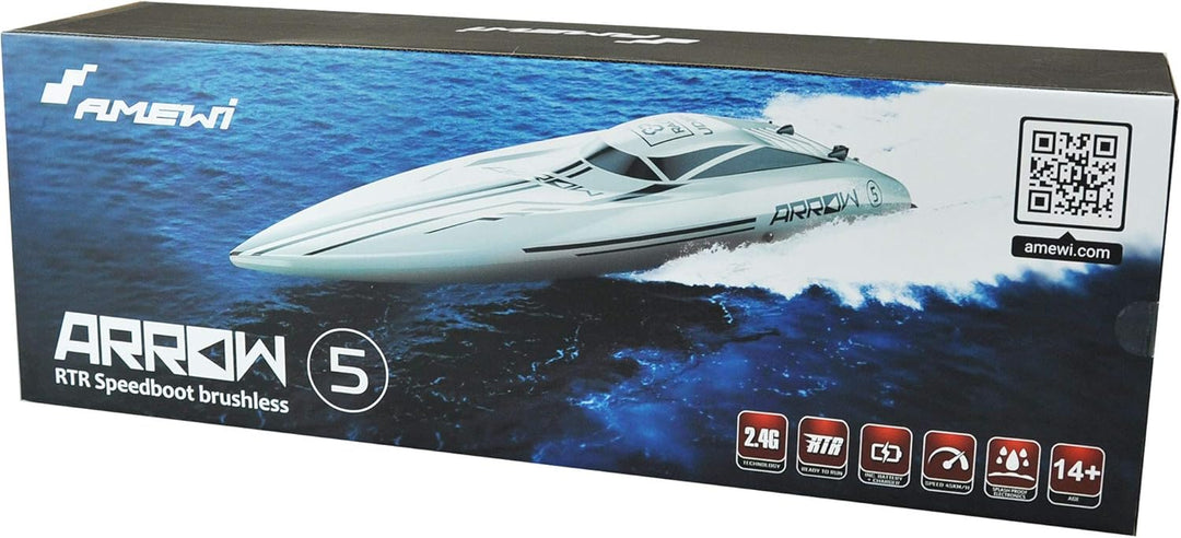 Arrow 5 Mono Speedboot brushless 633mm 2,4GHz RTR
