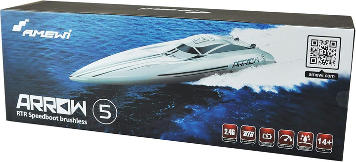 Arrow 5 Mono Speedboot brushless 633mm 2,4GHz RTR