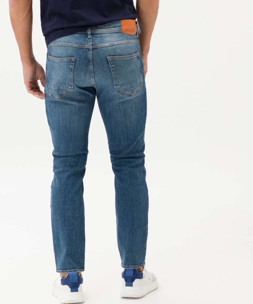 BRAX Herren Style Chris Vintage Flex Light Jeans 42W / 34L Blue Indigo Used, 42W / 34L Blue Indigo U