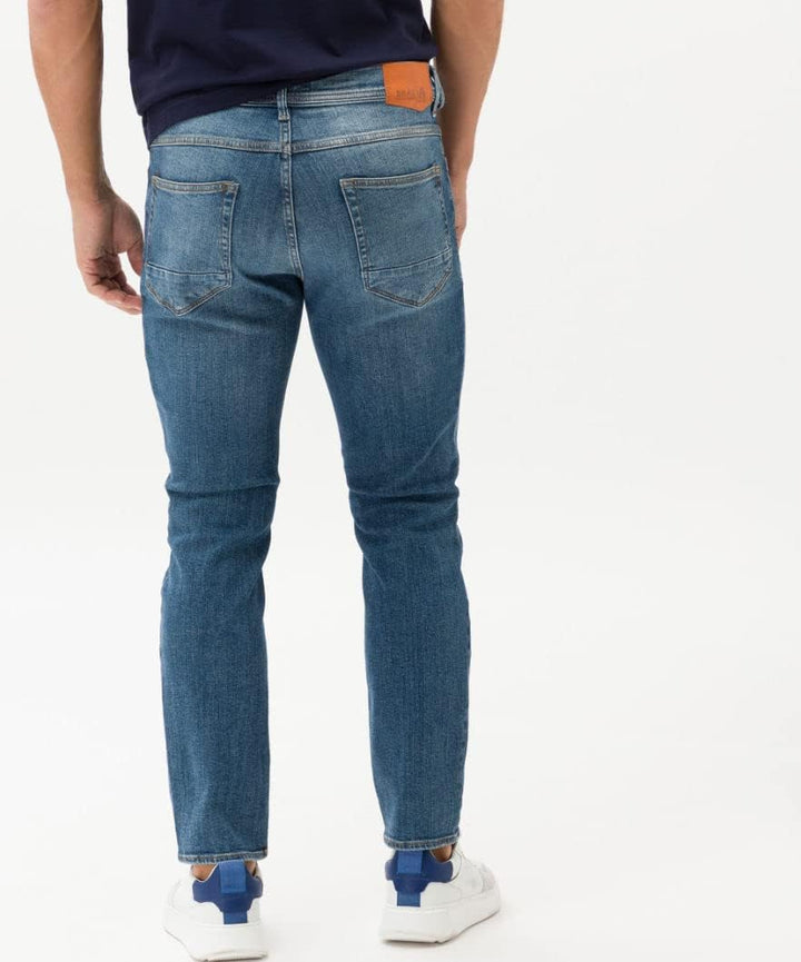 BRAX Herren Style Chris Vintage Flex Light Jeans 42W / 34L Blue Indigo Used, 42W / 34L Blue Indigo U