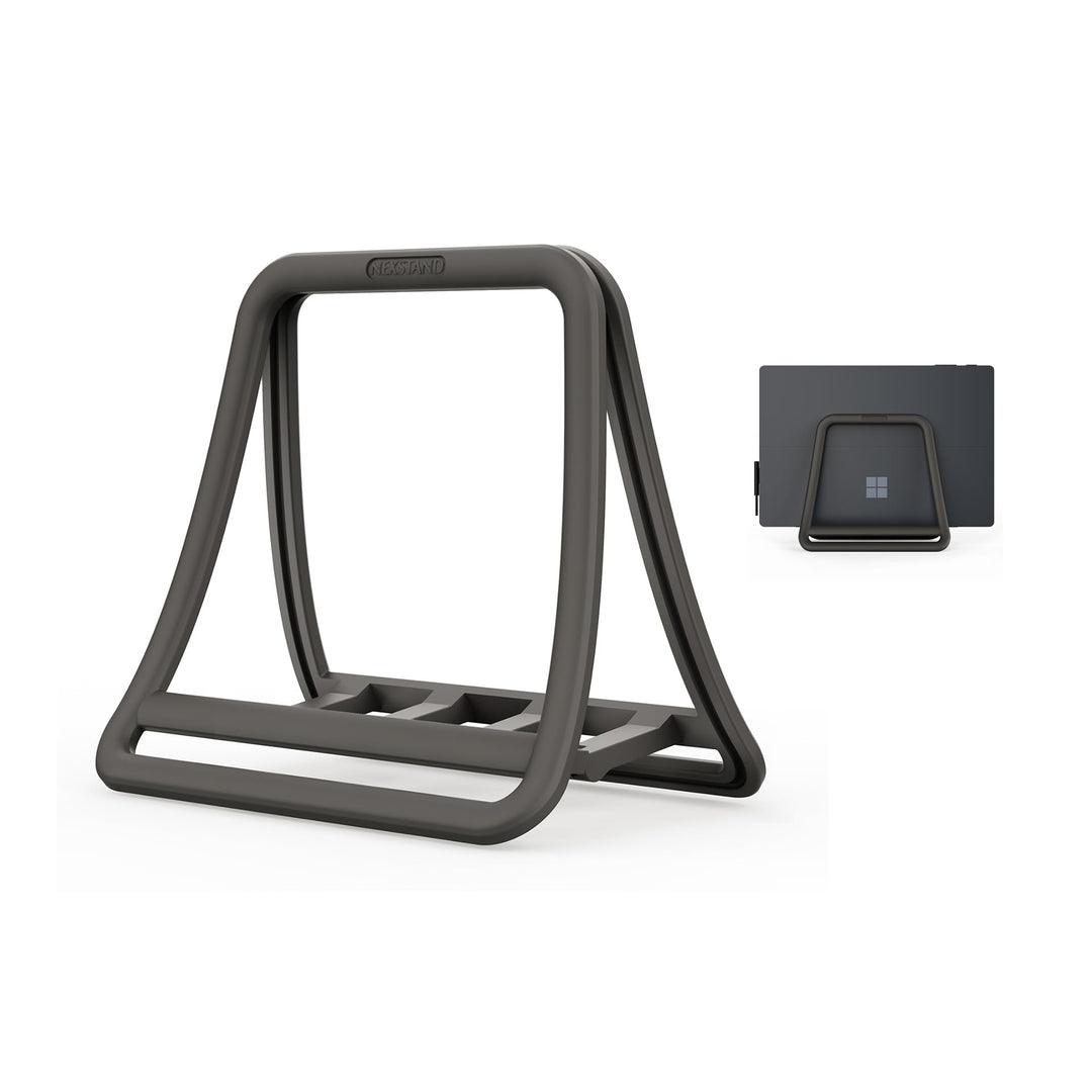 NEXSTAND K11 Vertikaler Laptopständer - Verstellbarer platzsparender Desktop-Organizer für Laptops,