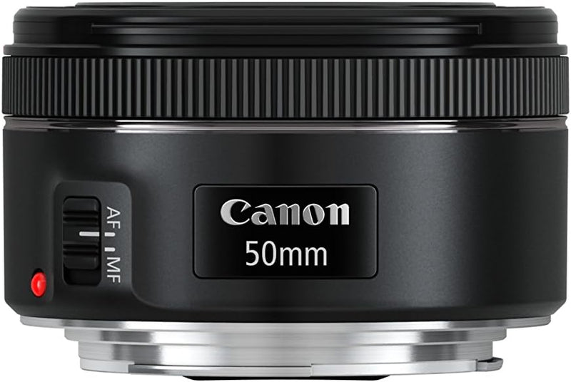 Canon EF-S 24 mm 1:2.8 STM Objektiv schwarz & EF 50 mm f/1.8 STM Objektiv, schwarz Bundle mit 50 mm