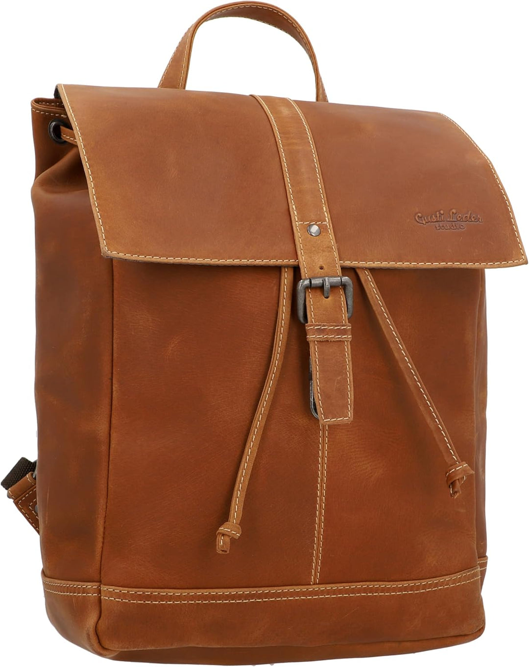 Gusti Kurierrucksack Leder - Jaime Rucksack Lederrucksack Vintage Cityrucksack Outdoorrucksack Lapto