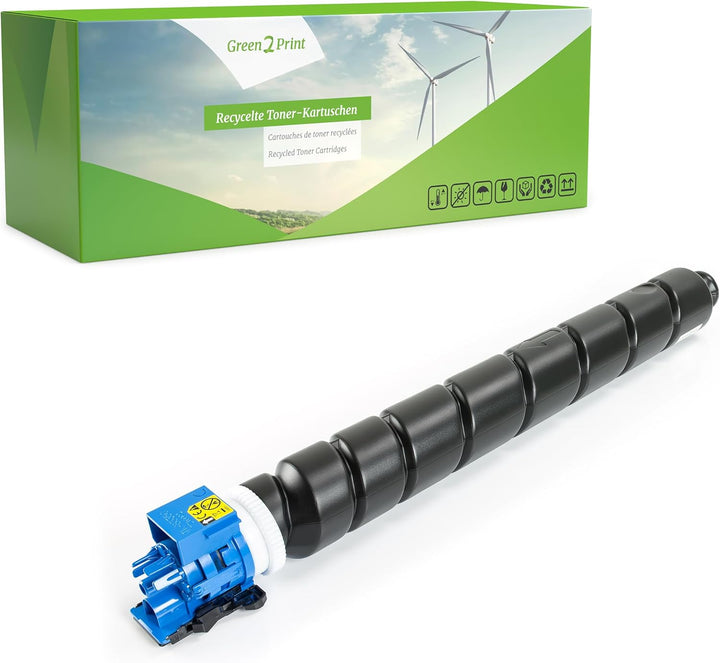 Green2Print Toner Cyan 12000 Seiten ersetzt Kyocera TK-8345C, 1T02L7CNL0 passend für Kyocera TASKalf