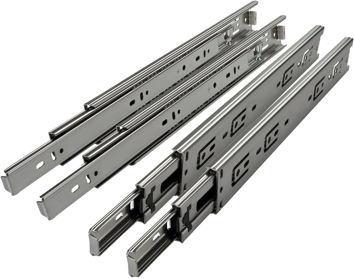 SOTECH 2 Paar (4 Stück) Vollauszüge KV1-45-H45-L450-NF 450 mm (eingeschoben) Kugelführung kugelgelag
