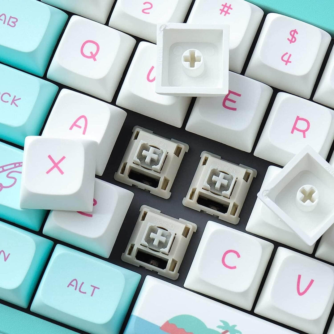 PBT Keycaps 138 Tasten XDA Profile Dye-Sublimation Custom Cute Keycaps für Gateron Cherry MX Schalte