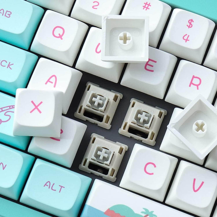 PBT Keycaps 138 Tasten XDA Profile Dye-Sublimation Custom Cute Keycaps für Gateron Cherry MX Schalte